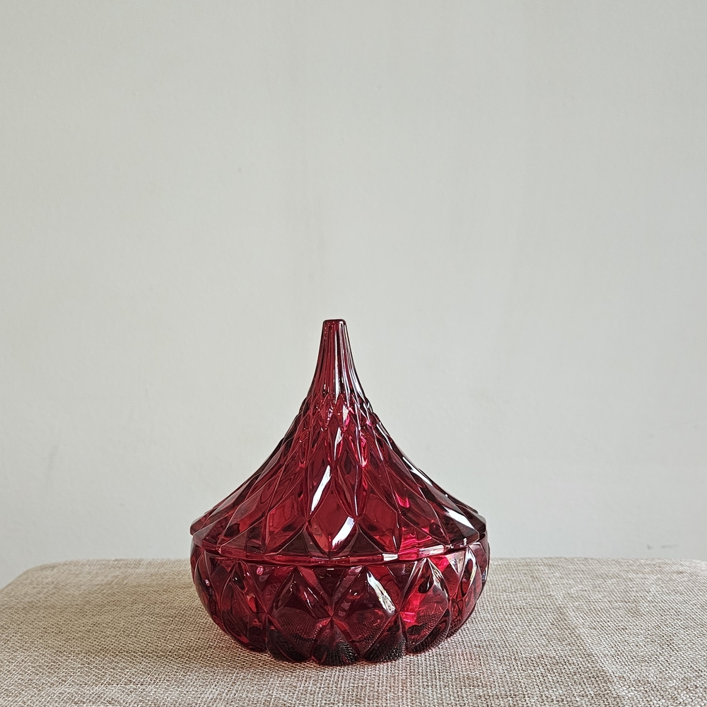 ♥️ Hershey Kiss Glass Dish